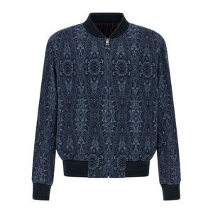 Etro Men Jacquard Bomber Jacket